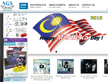 Tablet Screenshot of nanogenesolutions.com